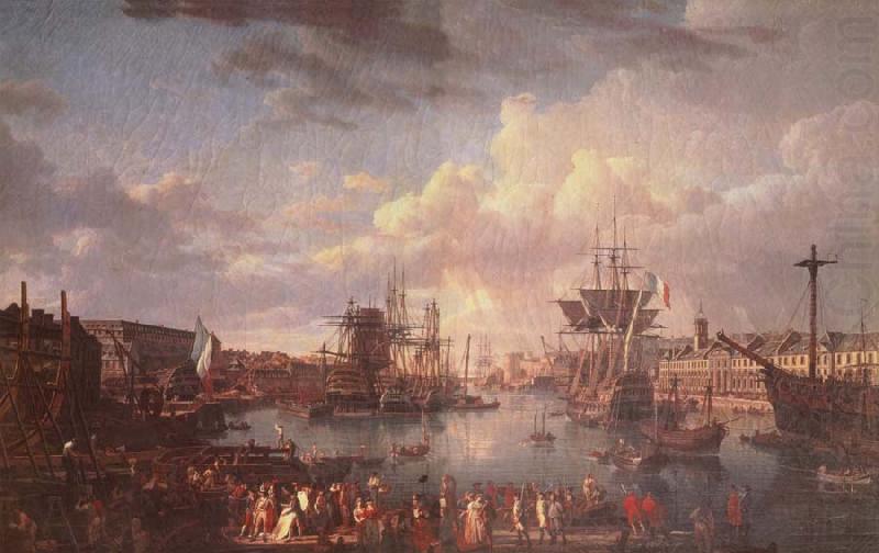 Thomas Pakenham The Port of Brest china oil painting image